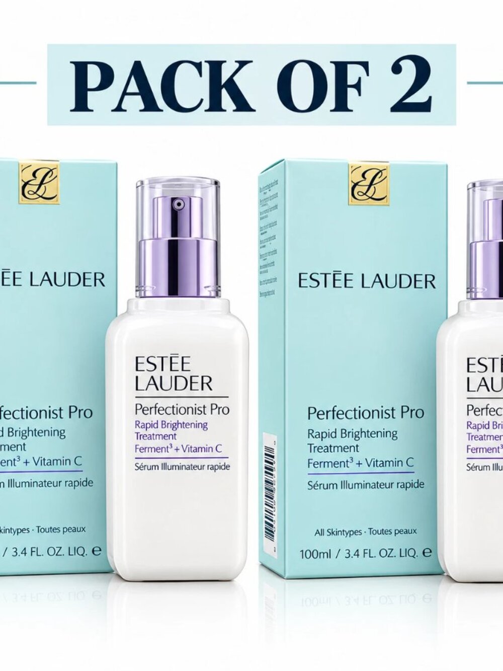 ESTEE LAUDER Perfectionist Pro 3.4oz 100ml PACK OF 2 NEW